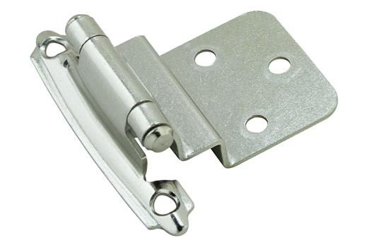 BPR3428G9 - 3/8" Inset Sterling Nickel Self-closing Hinge