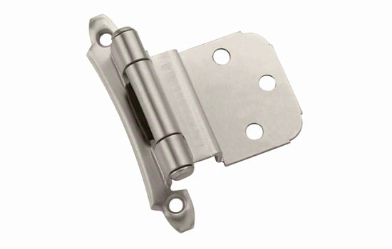 BPR7928G10 - 3/8" Inset Self-Closing Satin Nickel Hinge
