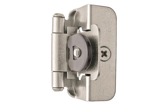 BPR8704G10 - 1/2" Overlay Double Demountable Satin Nickel Hinge