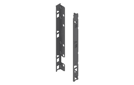 BZB7F000S - Legrabox Series F Height Rear Fixing Bracket for Stainless Steel & Gray