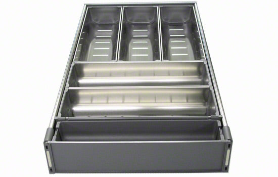 BZHI533BI3A - 11-3/16"W Stainless Steel Orgaline Cutlery Organizer for 21" Drawers