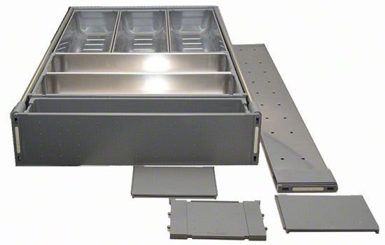 BZHI533KI4A - 15"W Stainless Steel Orgaline Cutlery Organizer for 21" Drawers