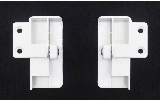 BZIF3010WH *KIT* - N Height 2" White Screw-on Interior Front Bracket for Metabox