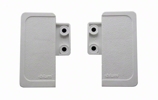 BZIF3050WH *KIT* - H Height 6" White Screw-on Interior Front Bracket for Metabox