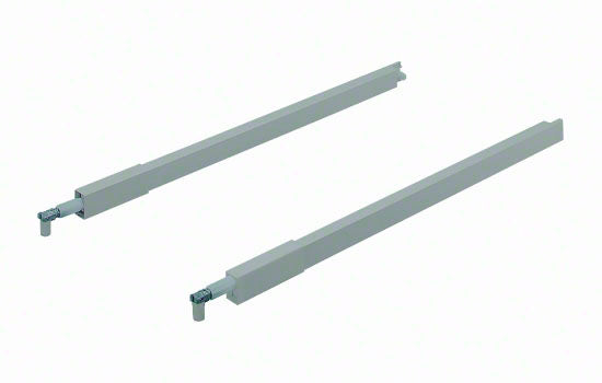 BZRG.387RSIC-G - 18" Gray Top Gallery Rod for Tandembox