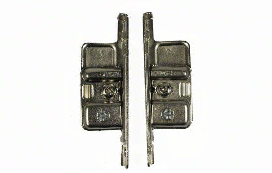 BZSF1700 *KIT* - M/K/H Height Nickel Screw-on Front Fixing Bracket for Metabox