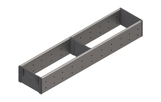 BZSI500FI1 - 4-1/8"W x 20"D x 2-1/2"H Stainless Steel ORGA-LINE Utensil Insert