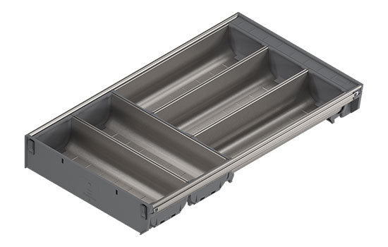 BZSI500KI4A - 14-13/16"W x 20"D x 2-1/2"H Stainless Steel ORGA-LINE Cutlery Insert