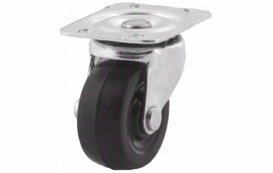 C30RS - 3" Diameter Rubber Swivel Caster