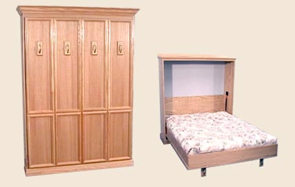 CAB-UQ - 87-1/16" Height Queen Size Upright Create-a-bed