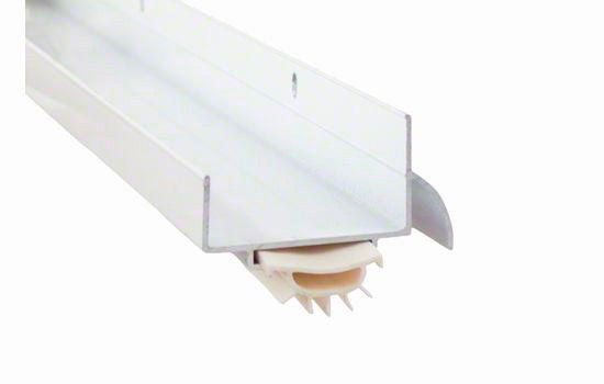 CEDS134W36 - 36" White Door Shoe with Rain Drip for 1-3/4" Doors
