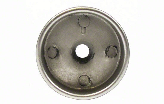 CRS5DCL-SN - 1-5/16" Satin Nickel Doweled Round Closed Closet Rod Support