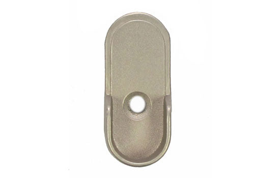 CRSOVD-SN - Satin Nickel Doweled Oval Closet Rod Support