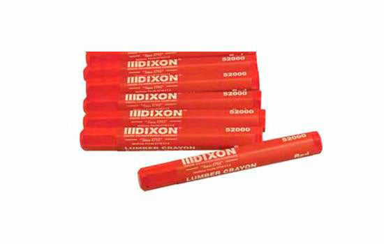 DI520 - 4-1/2" Waterproof Red Lumber Crayon