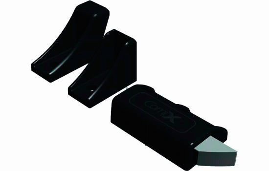 DL300 - Black Double Door Latch Kit