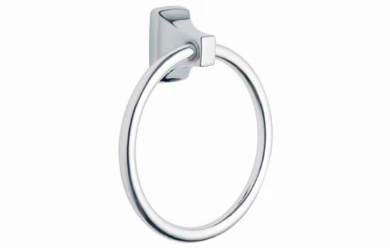 DN5860CH - 9" Height Contemporary Chrome Towel Ring