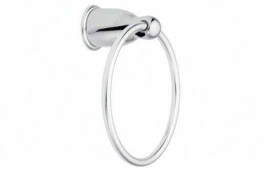 DNYB8086CH - 6-7/16" Chrome Mason Collection Towel Ring