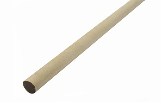 DR58X48 - 5/8" Diameter x 48" Length Brown Birch Dowel Rod