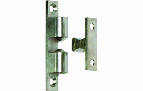 EP1012DC - 2" Dull Chrome 3-way Ball Catch