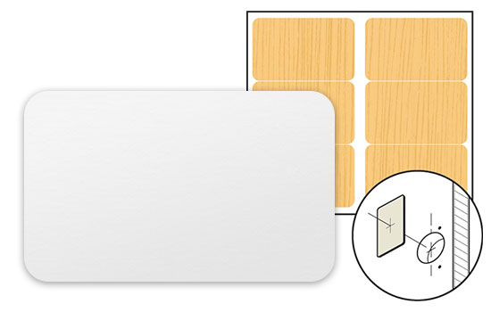 FASTCAP-H25-WH - 35mm PVC White Fastcaps - 120ea per Box – Commercial ...