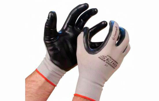 FC-SKINS-L - Large Green Cuff Gloves