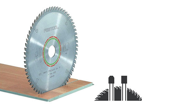 FES-496309 - 6-1/4" 48 Tooth TC Solid Surface & Laminate Blade