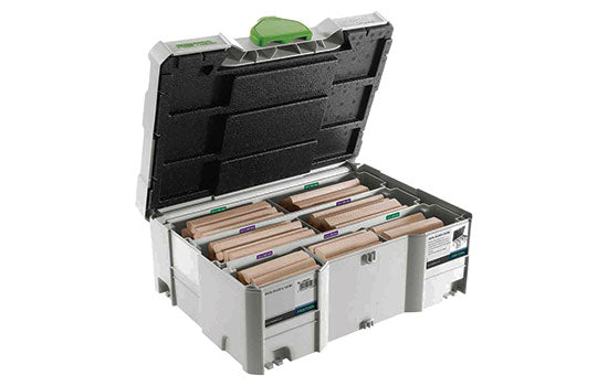 FES-498205 - Assortment Box of Domino Tenons Sizes 12, 14