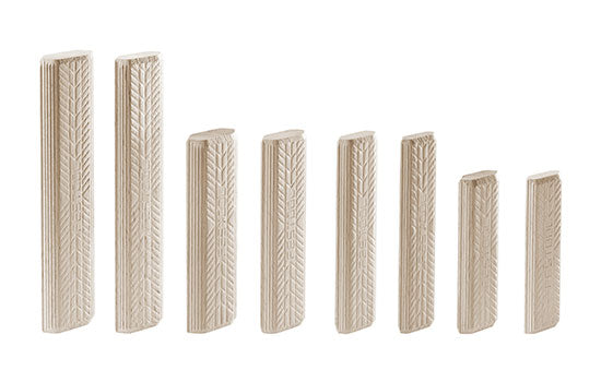 FES-498214 - 10x24x80mm Wood Domino Joining Biscuits - 150ea per Box