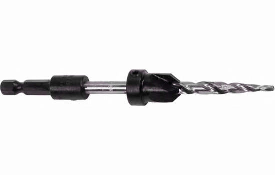 FLCT6HT - 9/64" Diameter #6 Counter Sink Bit with Hex Shank