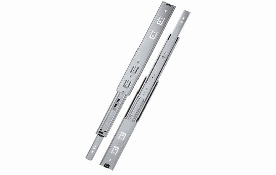 FT200-30 - 30" Full Extension Zinc Side Mount Drawer Slide - 200 Lbs Weight Capacity