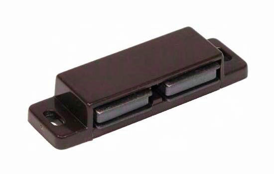 FT5062DP-BR - 20mm Double Strike Brown Magnetic Catch