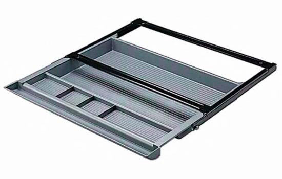 FT89700BLK - 20-7/8" Wide Black Pencil Drawer Pullout