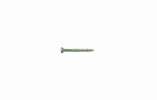 FTP162WU - #7 x 1-5/8" Flat-nibbed Head Phillips Chrome Self-drilling Screw for Assembly Installation