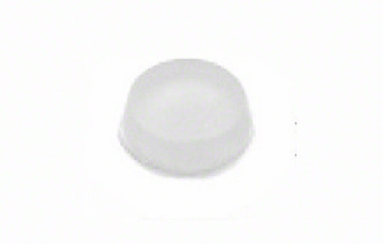 G18BP - 1/8" Thick x 7/16" Diameter Clear Bumper Pads - 100 per sheet