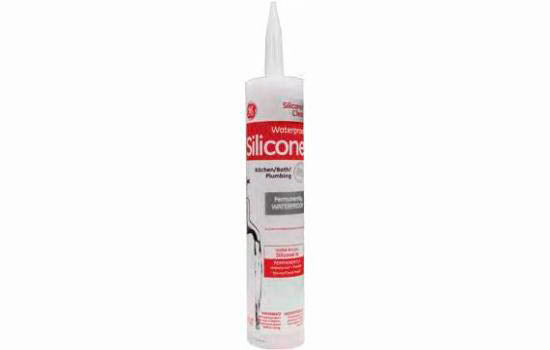 GE612 - 10.3 oz Clear Silicone Caulk for Tub & Tile Applications