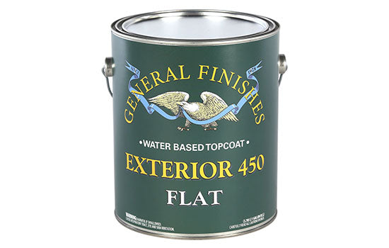 GF-450F1 - 1 Gallon Water Based Flat Exterior Lacquer