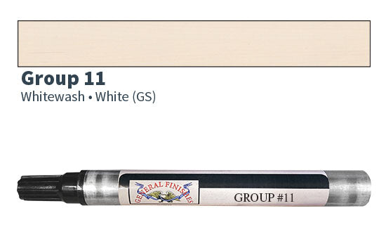 GF-G11M - Color Group 11 Touch Up Marker - White, Whitewash