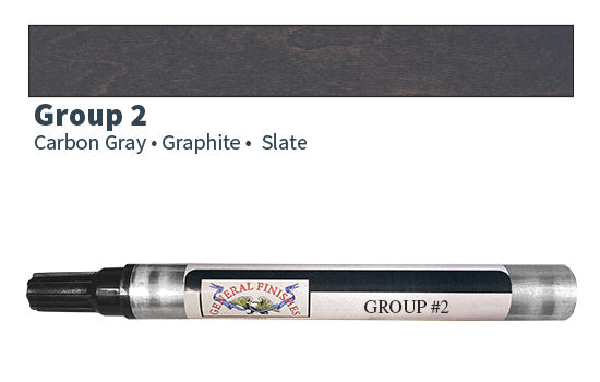 GF-G2M - Color Group 2 Touch Up Marker - Carbon Gray, Graphite, Slate
