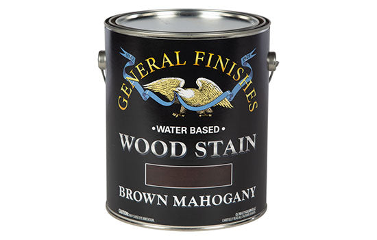 GF-WSBM-1 - 1 Gallon Waterbased Brown Mahogany Stain