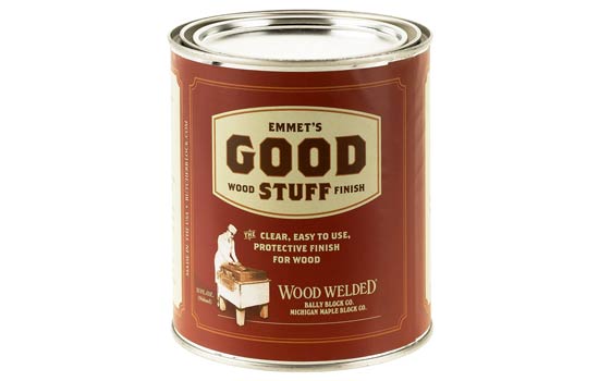 GOODSTUFF-QT - Quart Food Grade Oil-based Satin Finish Lacquer for Countertops & Butcher Blocks <mark>Additional Hazmat fees may apply</mark>