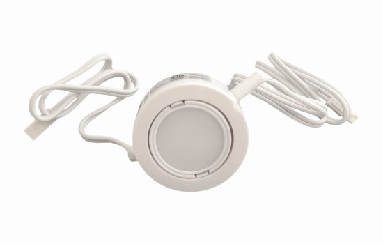 HC512004-010 - 2.5W White 120V Warm White (3000K) No Transformer Puck Light