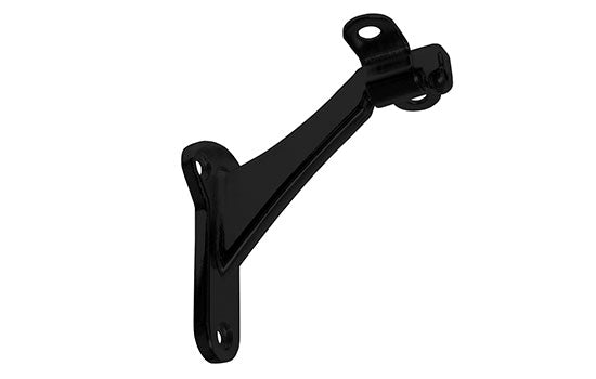 HDHB40BL - 3-1/4" Black Aluminum Handrail Bracket