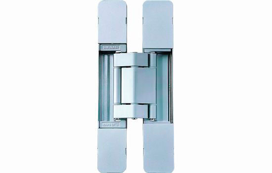 HES3D-E190DC-UL - 3-way Adjustable Dull Chrome Concealed Hinge - 220 Lbs Weight Capacity per Pair
