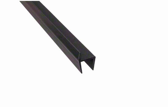 HFE-BLK - 8' Black Hanging File Extrusion Rail
