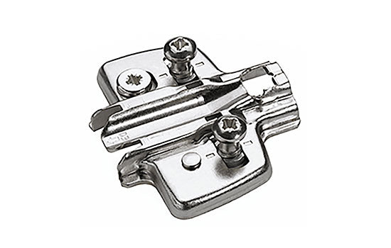 HT9071665 - 0mm Mounted Euro Screw Cam Adjustable Wing Baseplate for Sensys Hinges