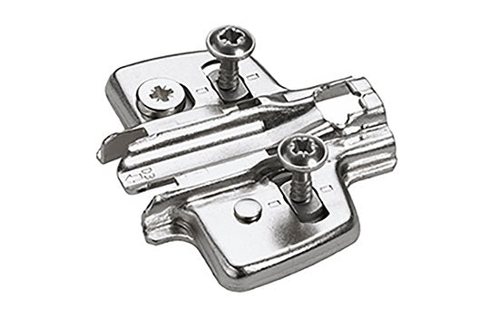 HT9071672 - 3mm Pre-mounted Wood Screws with Cam Adjustment Wing Baseplate for Sensys Hinges