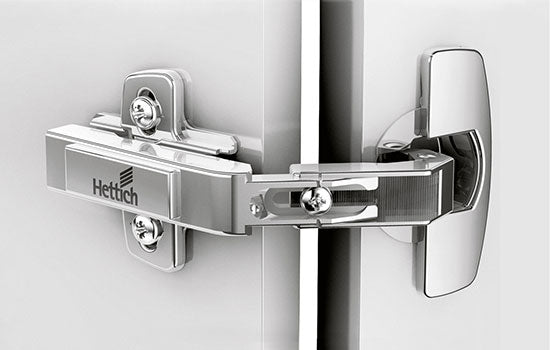 HT9090116 - 50/65 Degree Self-closing Doweled Overlay Bi-fold Hinge