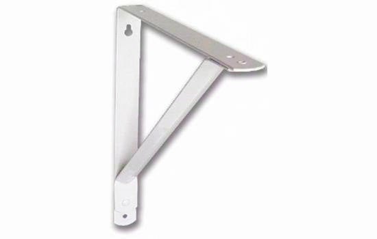HY35494 - 10-7/8" White Heavy-duty Shelf Bracket
