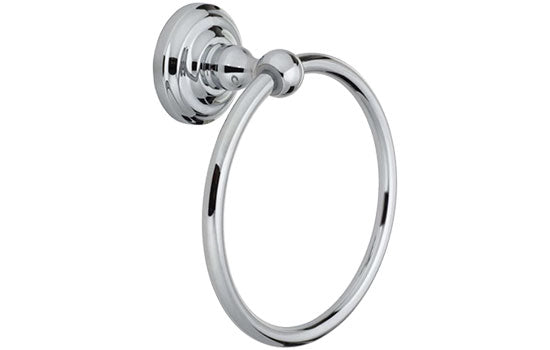 HYS-TR26 - 7" Chrome Savannah Collection Towel Ring