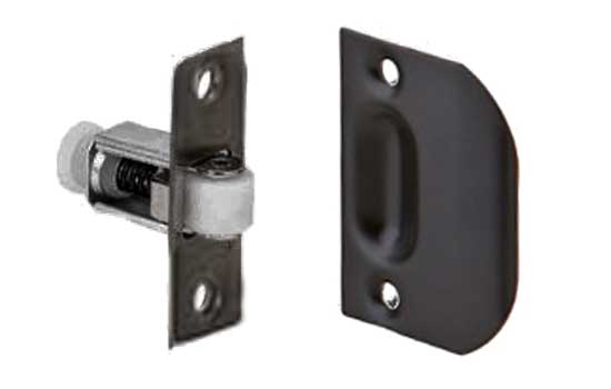 IV335B10B - 2-1/4"L Solid Brass Bronze Roller Catch